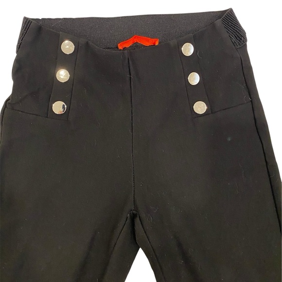 Butterfly by Maze Collection Black High-Waisted Trousers for women - Picture 2 of 5